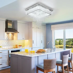 Crystal Led Pendant Light