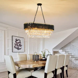 Modern Oval Chandelier