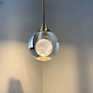 Luna Halo Pendant Light